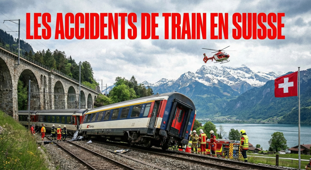 Les accidents de train en Suisse
