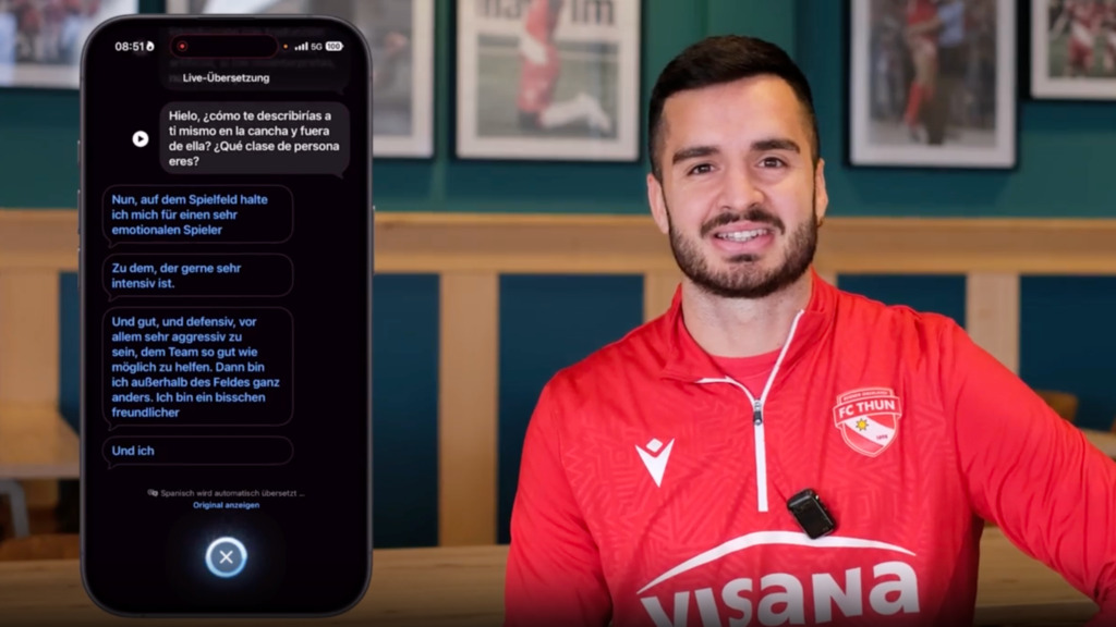 Thun-Spieler Montolio: «Auf dem Feld bin ich sehr emotional»