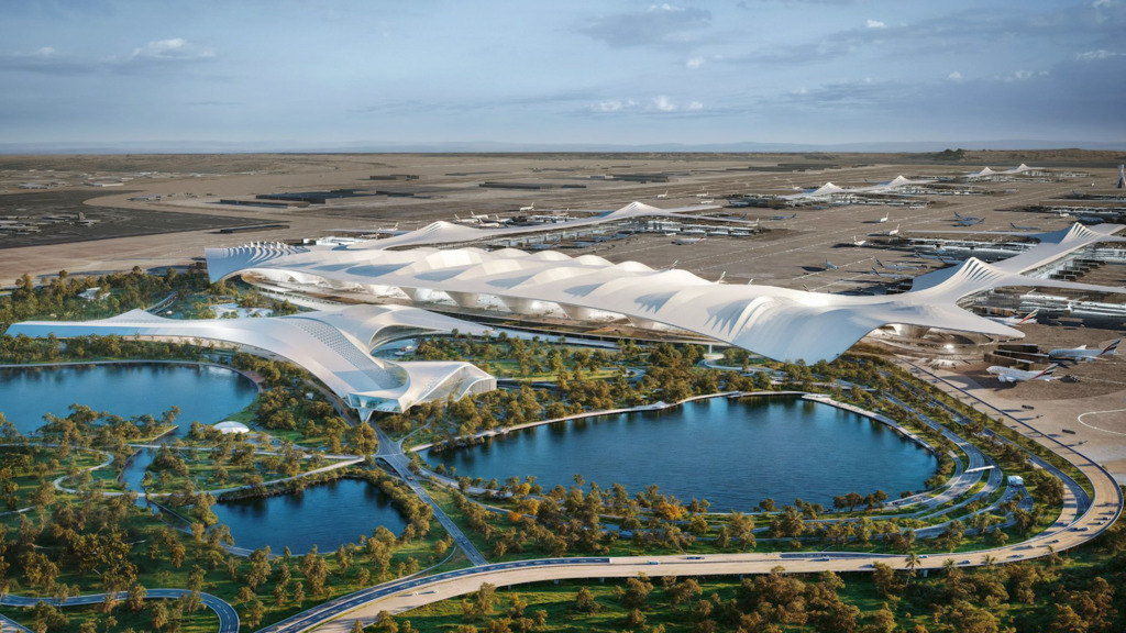 Dubai vs. Saudi-Arabien: Wer baut den grössten Flughafen der Welt?