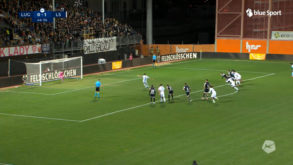 Dussenne erhöht per Penalty für Lausanne