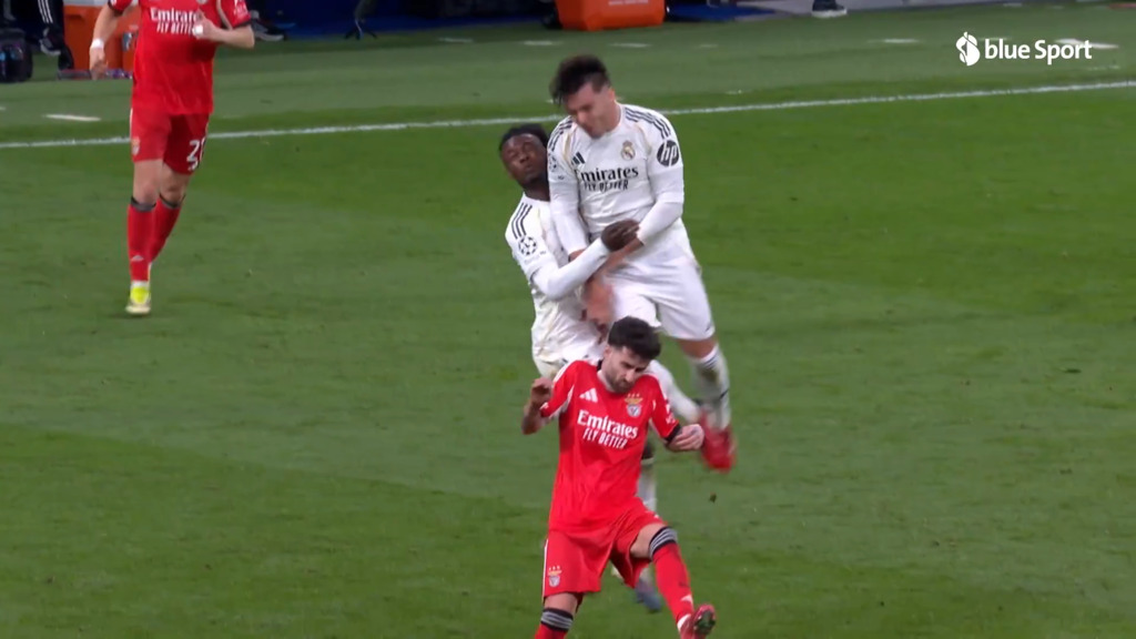 Heftiger Zusammenprall zwischen Asencio und Camavinga