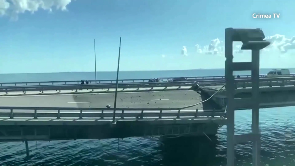 Putin kündigt Vergeltung für Brücken-Angriff an