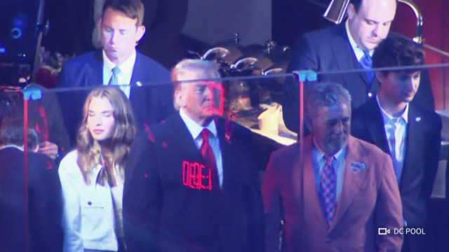 Trump hué au Madison Square Garden avant le match 3 de la finale NBA
