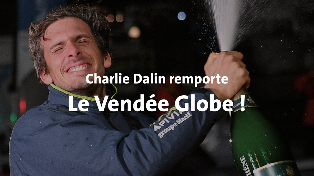 Charlie Dalin remporte le Vendée Globe !