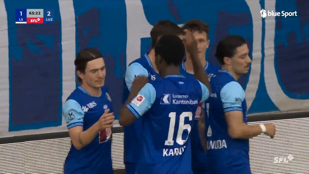 66. Minute: Vasovic trifft per Direktabnahme – Luzern dreht die Partie
