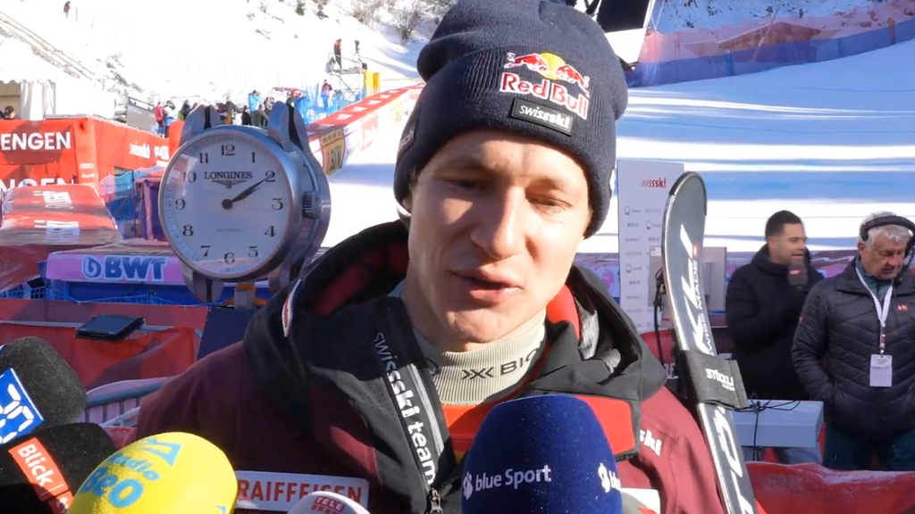 Abfahrts-Sieger Odermatt: «Der Sturz von Marco Kohler trübt die Stimmung»