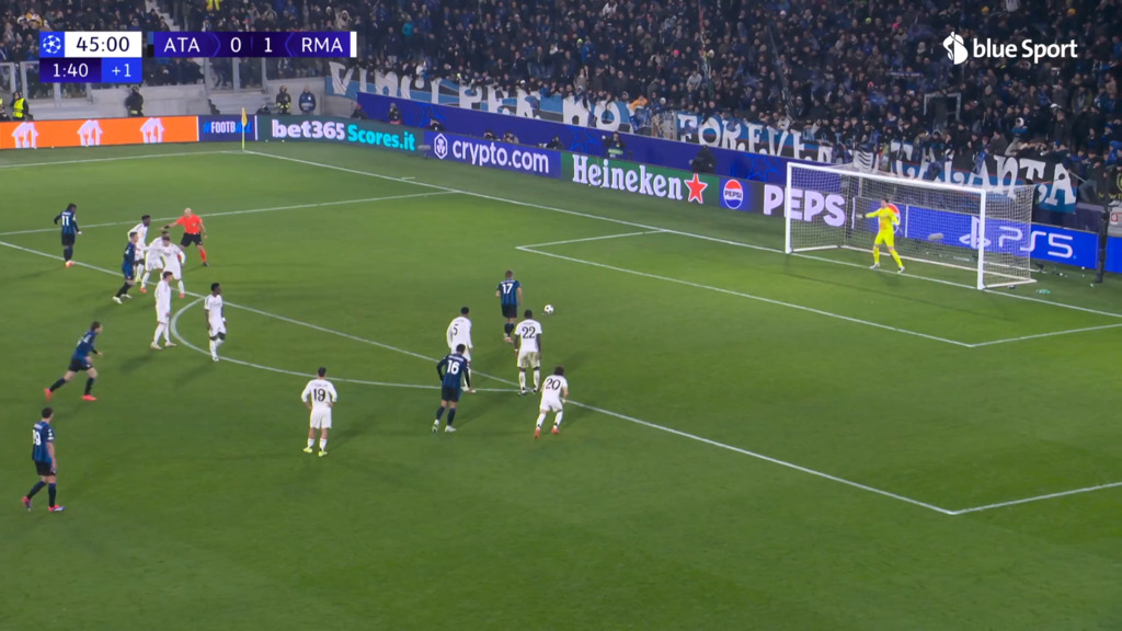 Atalanta kommt per Penalty zum Ausgleich