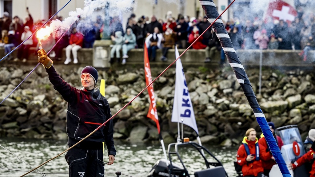 Vendée Globe : Justine Mettraux 8e aux Sables d'Olonne