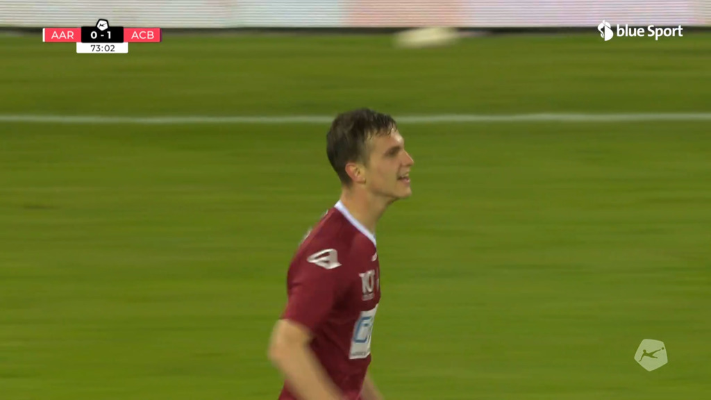 73. Minute: Sörensen bringt Bellinzona in Aarau in Führung