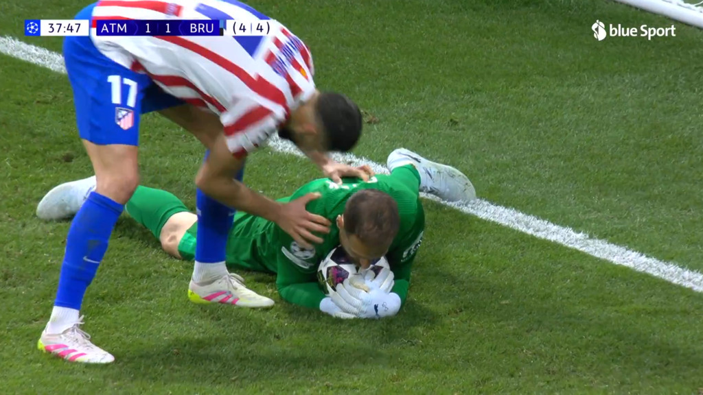 38. Minute: Glanztat – Oblak verhindert die Brügge-Führung