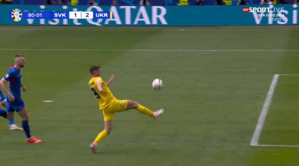 Ukraines Yaremchuk mit Weltklasse-Ballkontrolle 