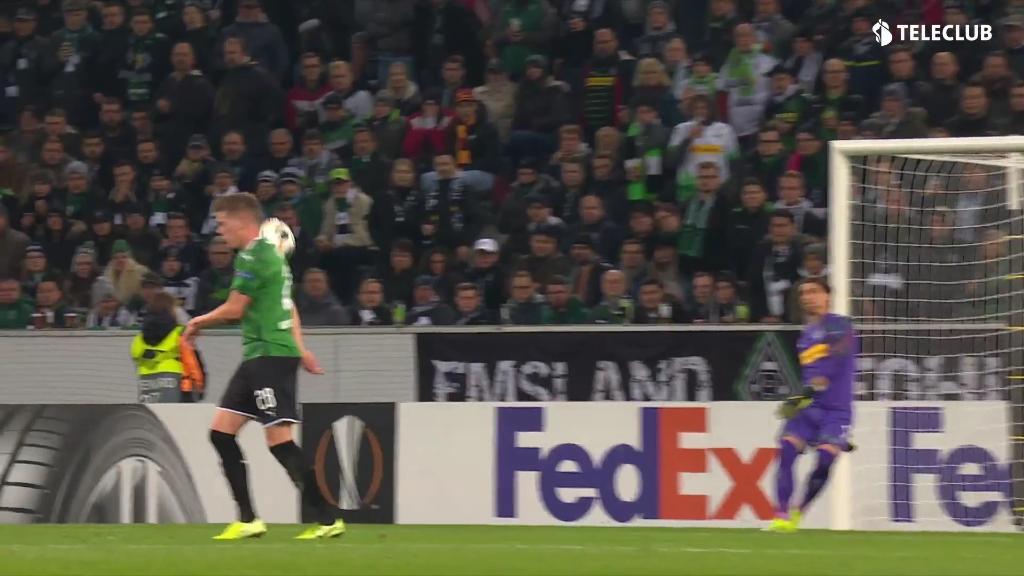 Schmerzvoller Volltreffer von Yann Sommer