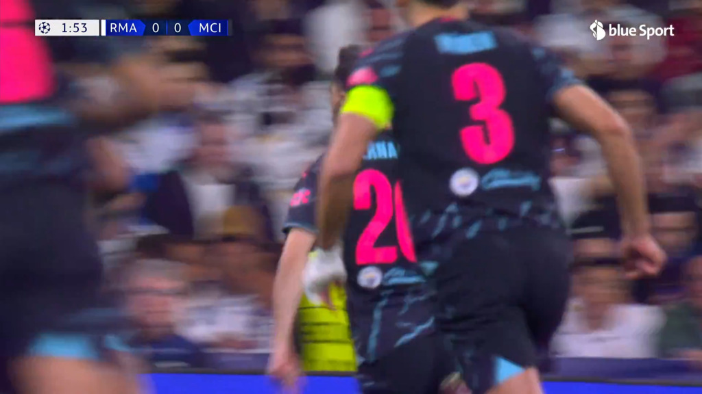 2. Minute: Geniestreich von Bernardo Silva – City legt gegen Real früh vor