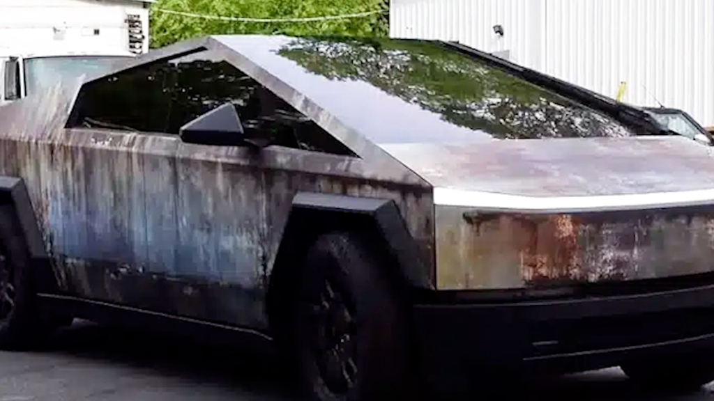Tesla Cybertruck: Wohl eher eine Rostlaube statt eines Panzers