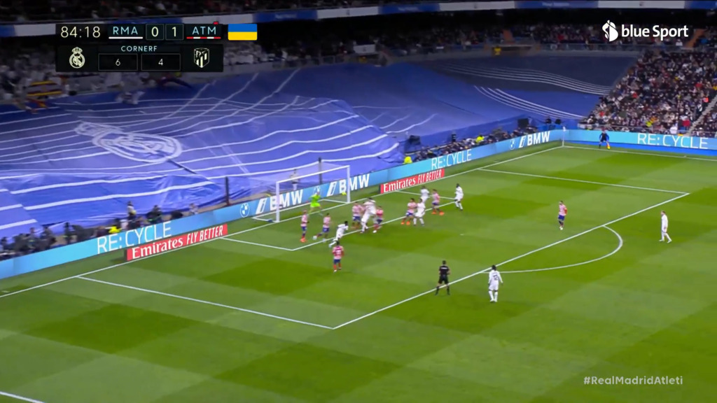 85. Minute: 1:1 durch Alvaro Rodriguez