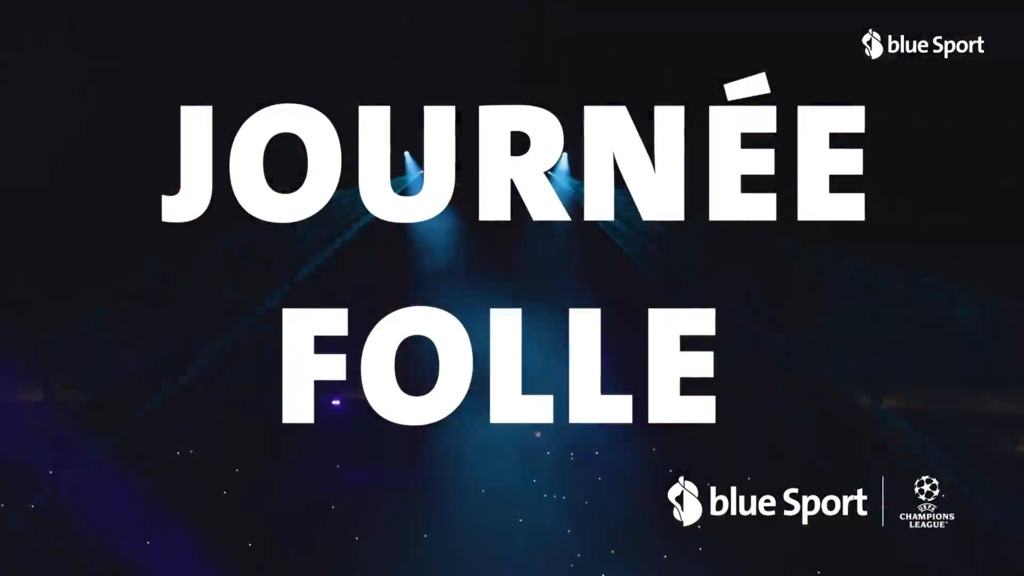 18 matches de Ligue des champions simultanément – seulement sur blue Sport
