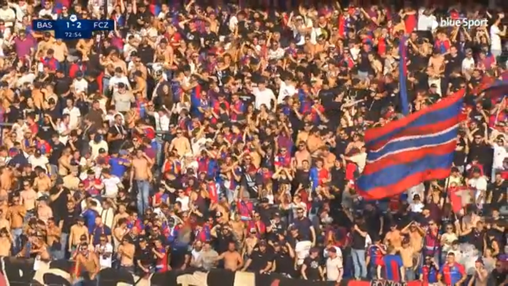73. Minute: Veiga bringt Basel per Freistoss wieder ins Spiel