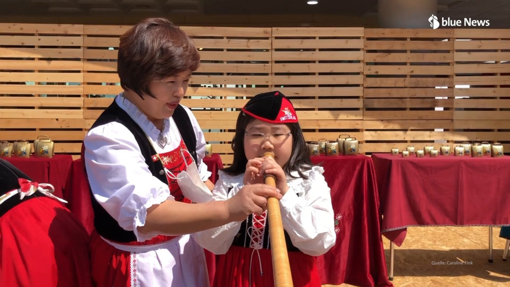 Alphorn-Workshop in Südkorea