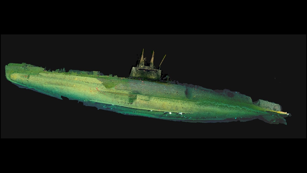 Spurensuche in 400 Metern Tiefe: Spektakuläre Videoaufnahmen zeigen U-Boot-Wrack von 1917