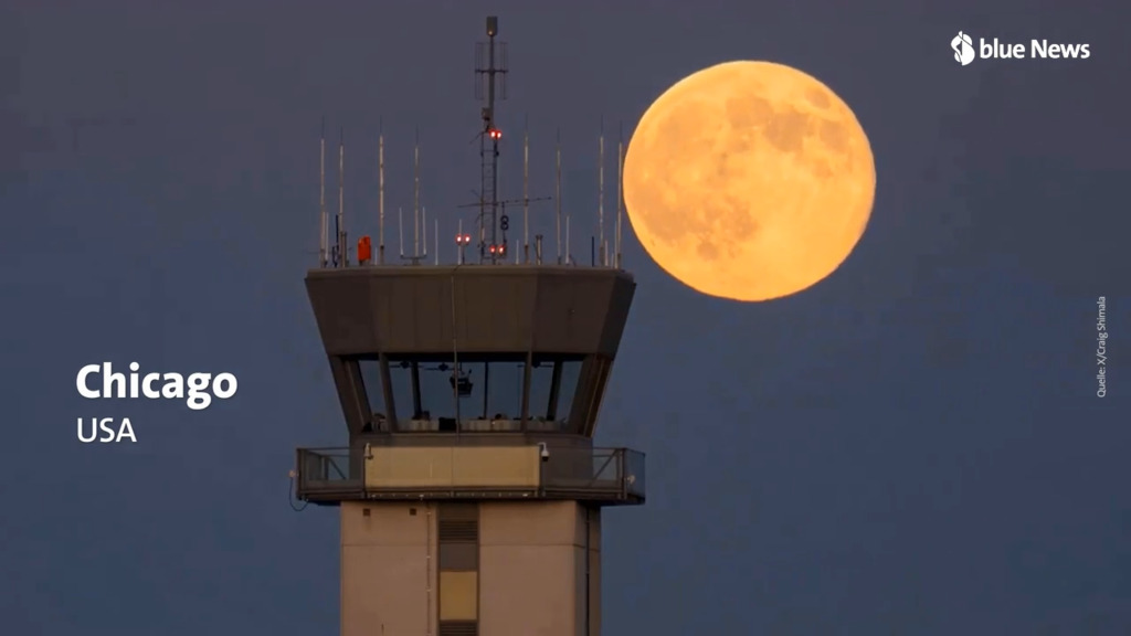 Ecco le immagini da tutto il mondo della spettacolare Superluna