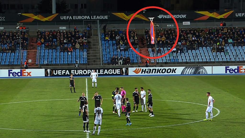 Wegen Armenien-Flagge: Spiel zwischen Düdelingen und Qarabag muss unterbrochen werden