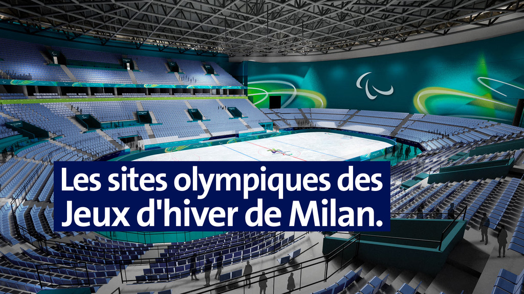 Les sites olympiques des Jeux d'hiver 2026