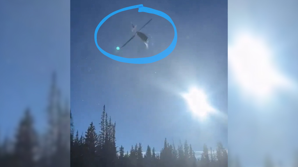Schockmoment in den USA: Helikopter kracht vor Augen von Ausflüglern zu Boden