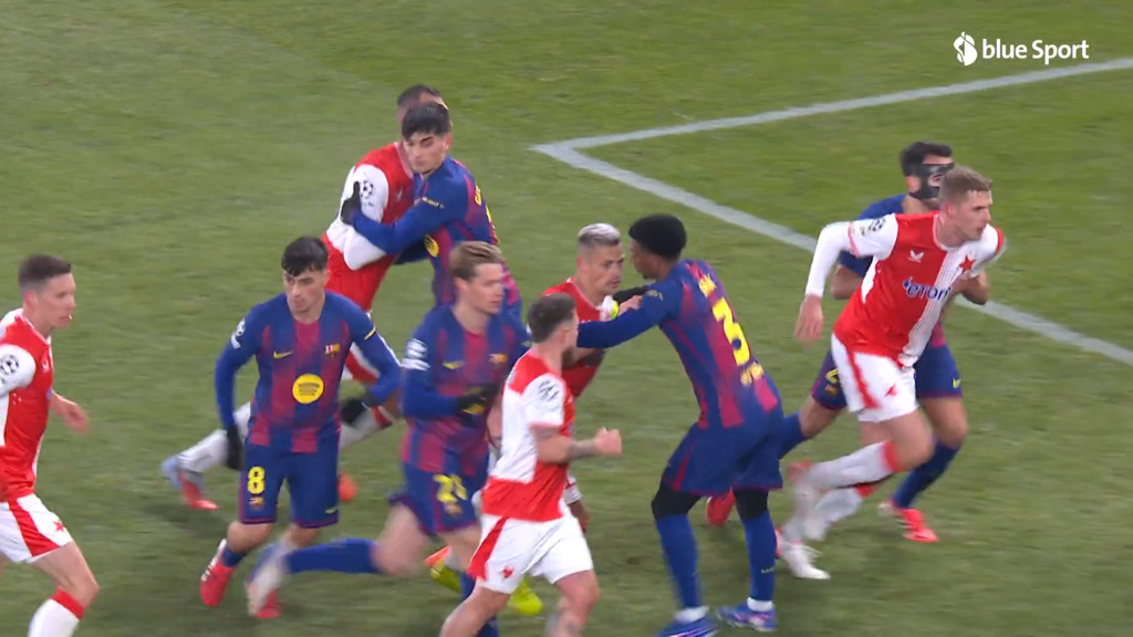Slavia Prag schockt Barcelona mit dem Ausgleich