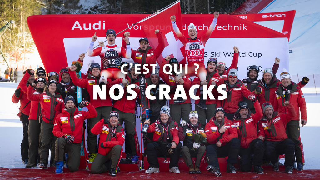 Nos cracks du ski suisse !