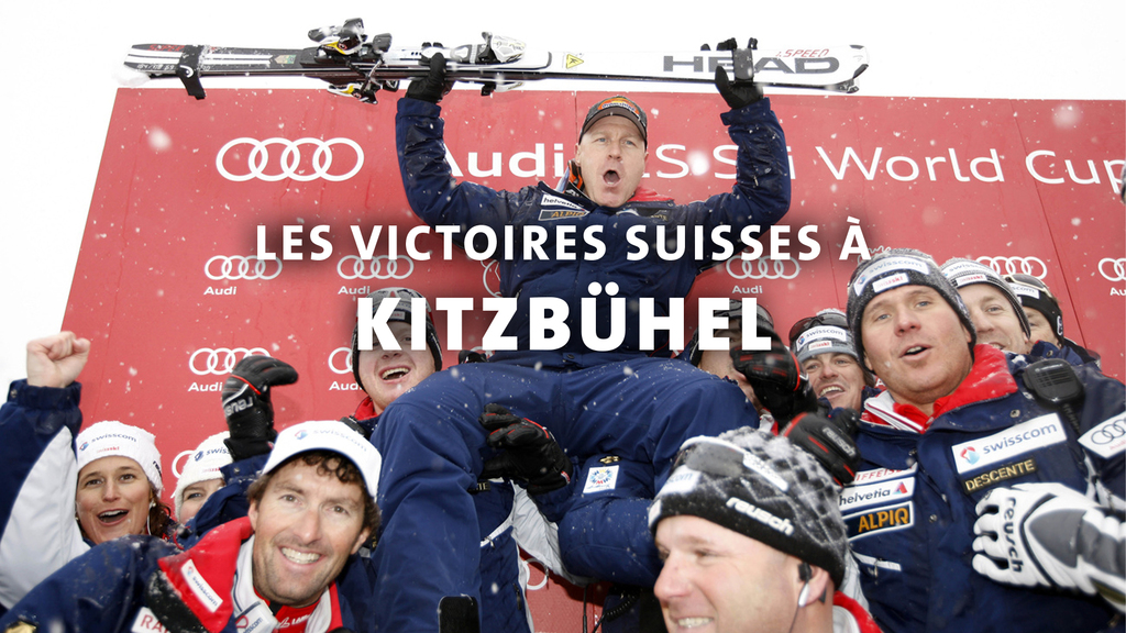 Les victoires suisses à Kitzbühel