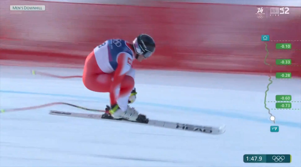 Franjo von Allmen velocissimo