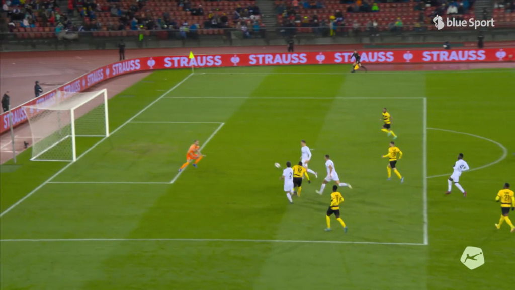 47. Minute: Nsame vergibt die Top-Chance zum Ausgleich