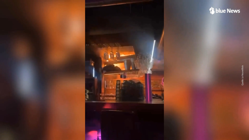 Crans-Montana : le plafond du bar s'est embrasé très vite