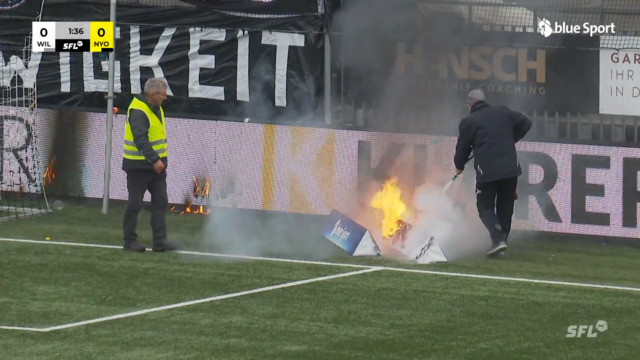 Brand im Bergholz: Vor dem Wil-Block muss der Feuerlöscher her