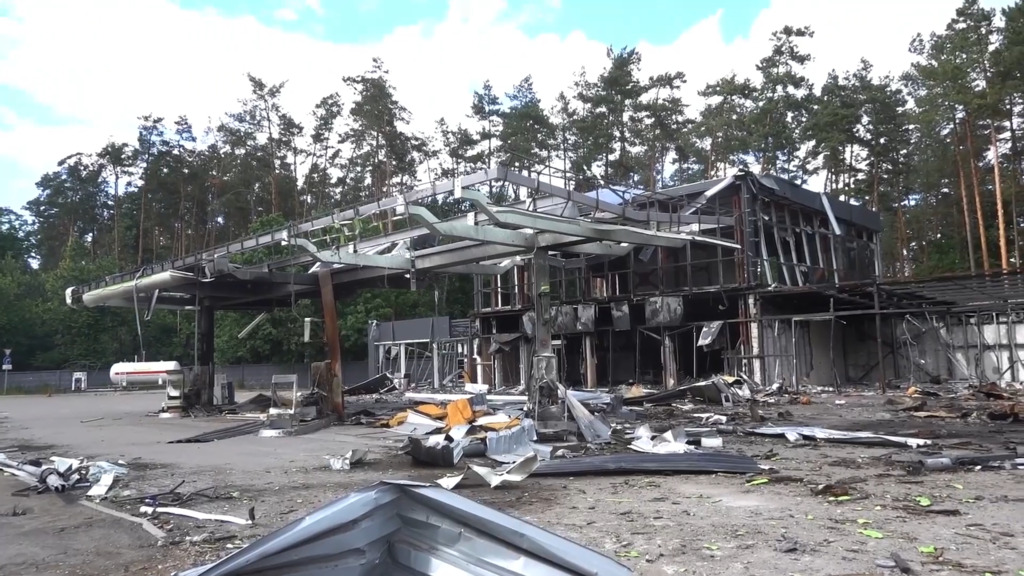 Kiew zwischenzeitlich zu 80 Prozent ohne Strom und Wasser