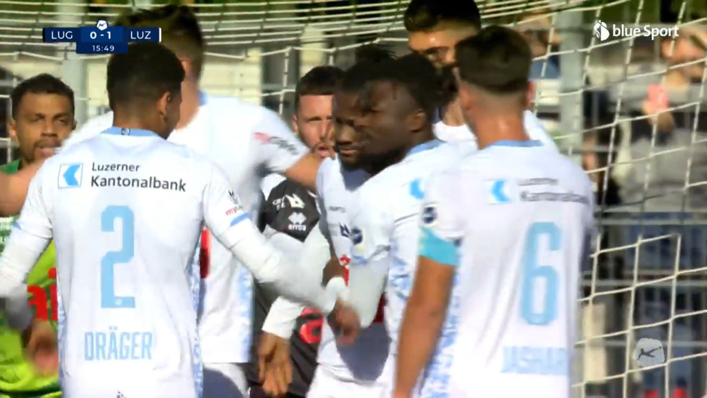 16. Minute: Mit der zweiten Chance klappt es – Luzern geht in Führung