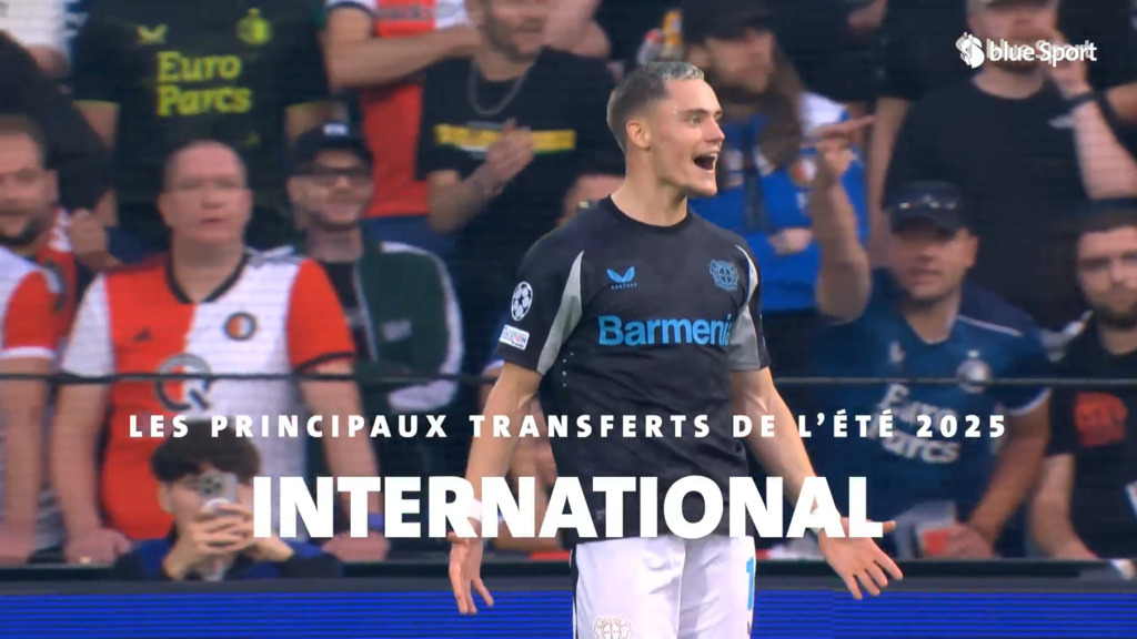 Les principaux transferts : international