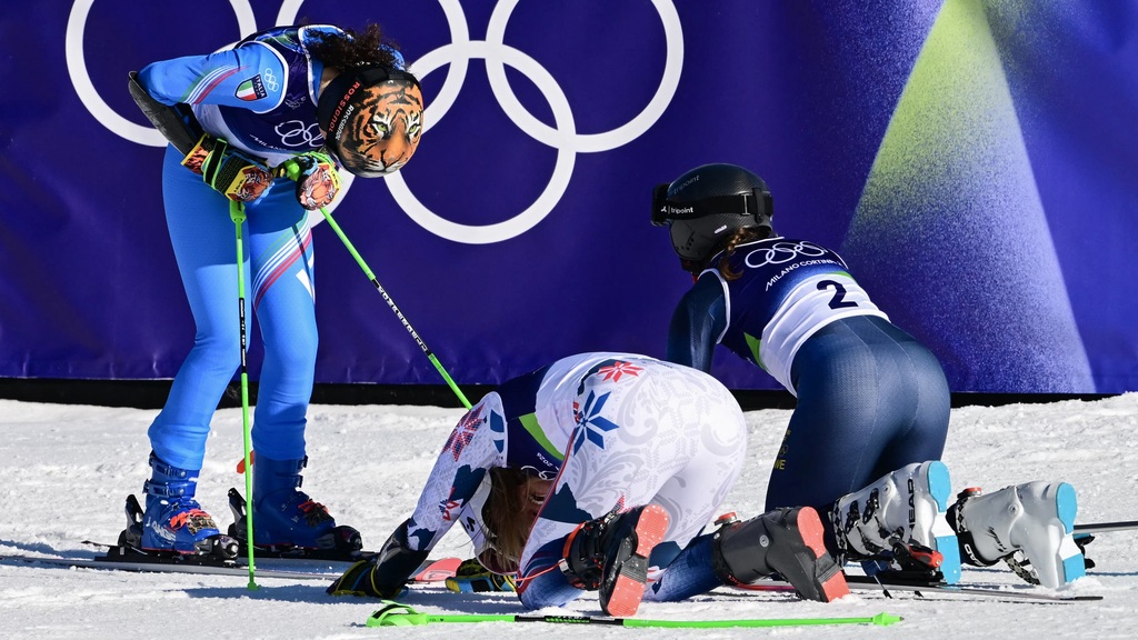 Federica Brignone survole le géant olympique