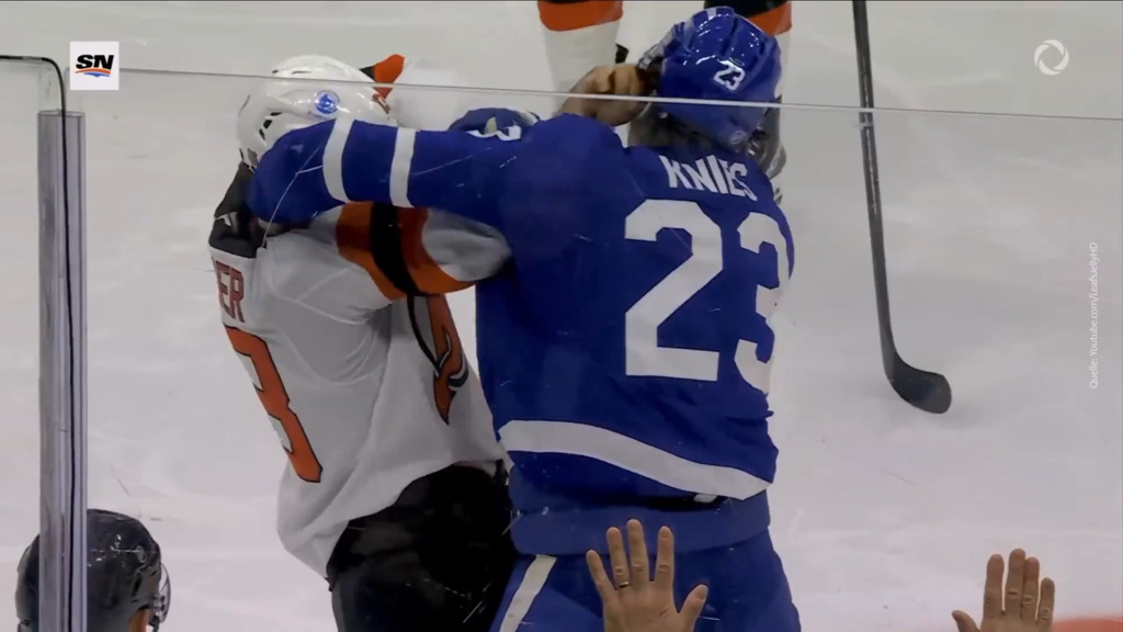 Hischiers Schlagabtausch mit 105-Kilo-Brocken