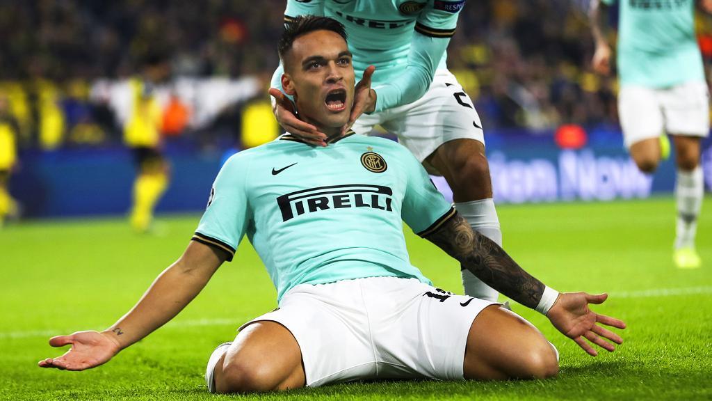 Lautaro Martinez bringt Inter früh in Front