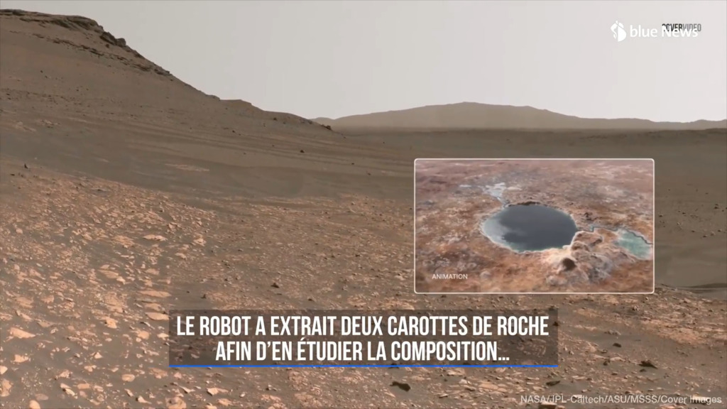Un possible signe de vie sur mars !