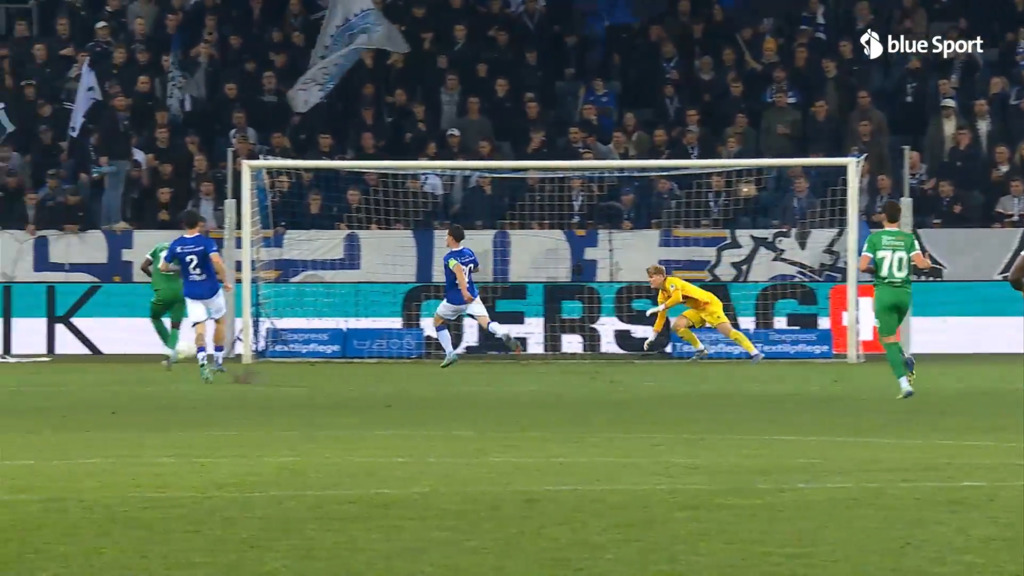 90.+4' Minute: Ntelo schiesst Yverdon zum Sieg