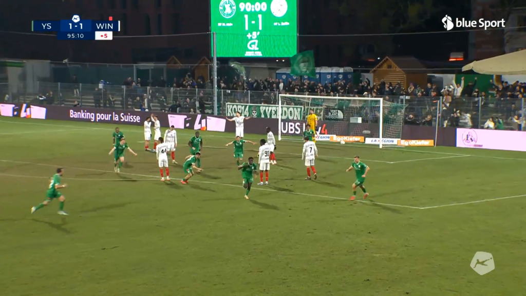 Yverdon trifft in allerletzter Sekunde
