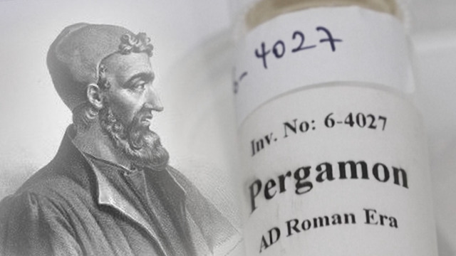 Galen beschrieb es – doch der Beweis fehlte – Fund aus Pergamon bestätigt: Kot diente als Heilmittel