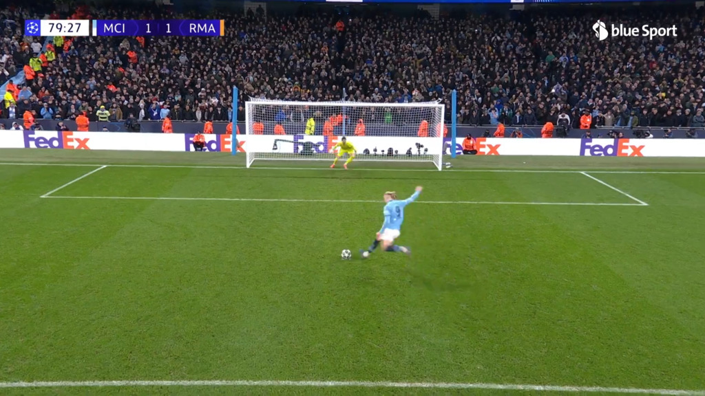 Haaland bringt City per Penalty wieder in Führung