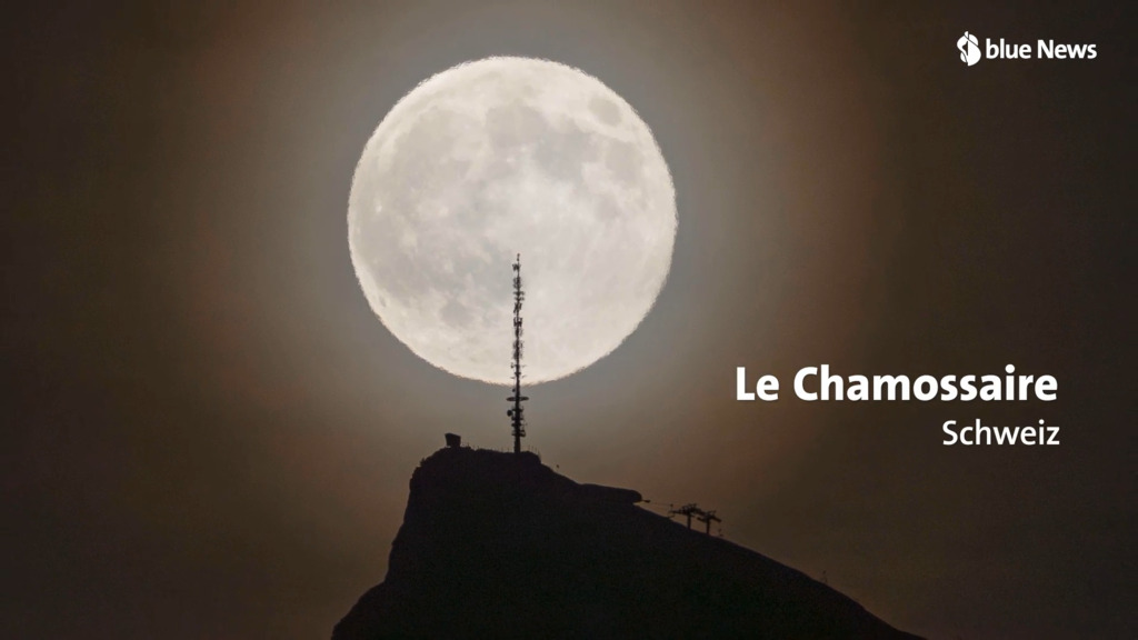 La superlune a embrasé le ciel du monde entier
