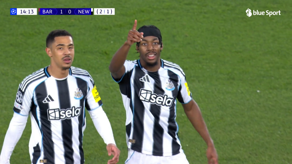 Newcastle schlägt zurück: Elanga trifft zum Ausgleich
