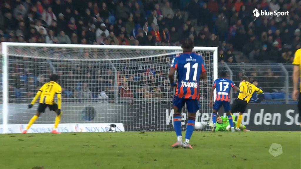 Fassnacht mit dem 2:1 für YB