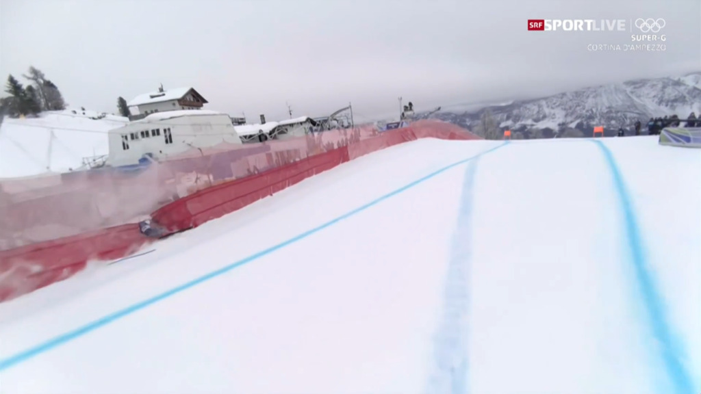 Super-G olympique : Breezy Johnson chute après quelques secondes seulement
