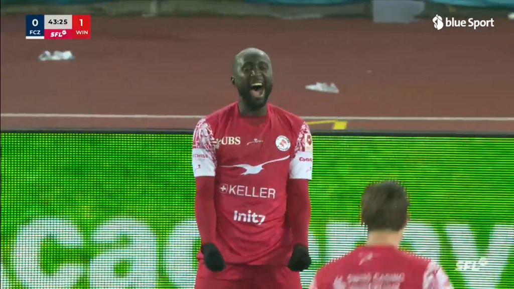 Diaby nutzt die Passivität des FCZ aus